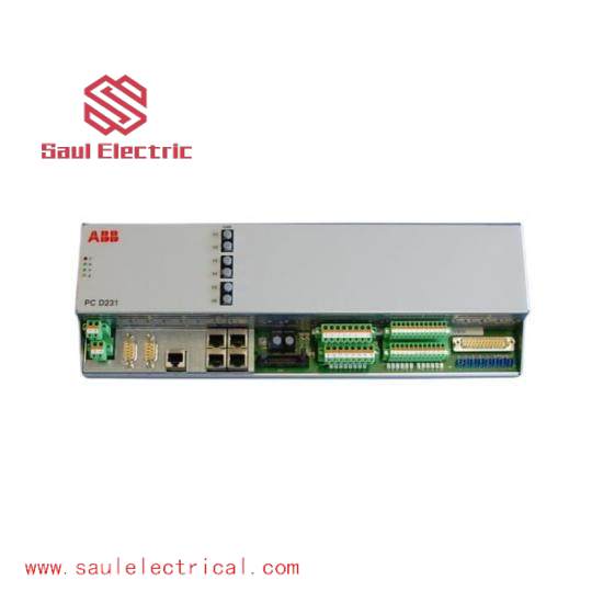 ABB 3BHE025541R0101 PCD231B  Exciter Control Module