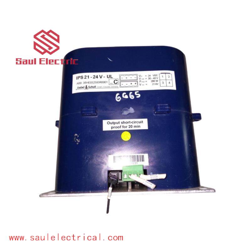 ABB 3BHE032593R0001 ISOLATED POWER SUPPLY