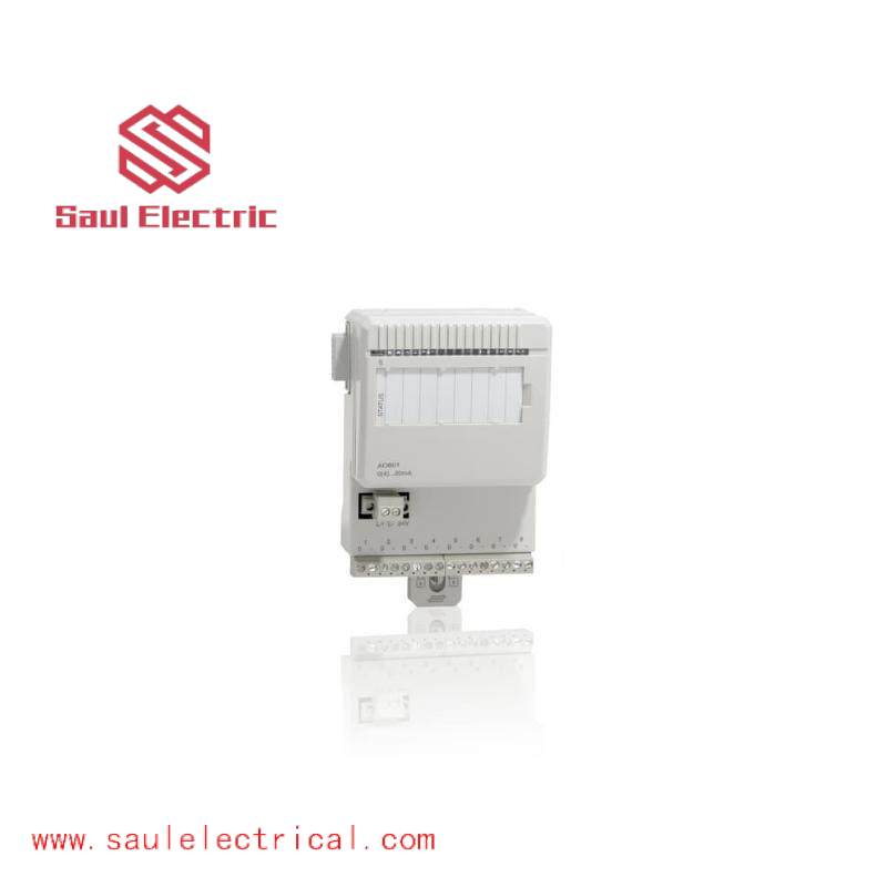 ABB AO801 3BSE020514R1 AO801 Analog output 8 ch