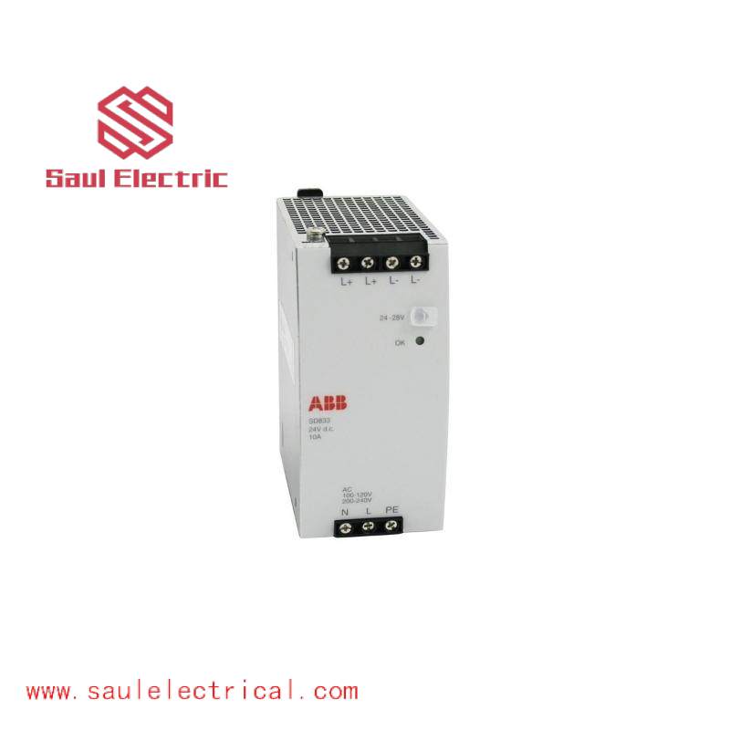 ABB SD833 800xA Series Power Supply