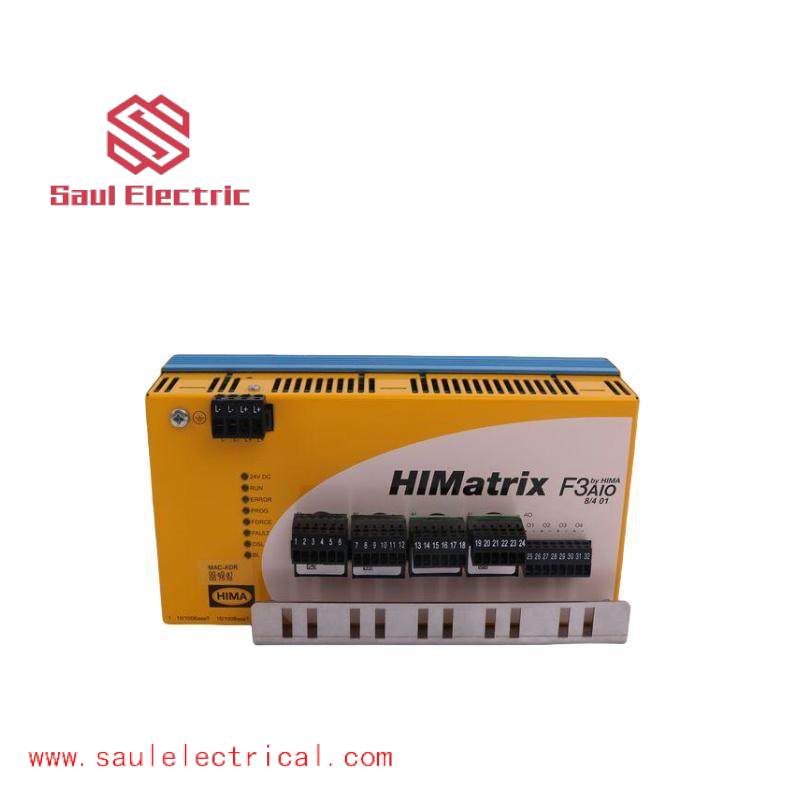 HIMA F3 AIO 8/4 01 F3AIO8/401 HIMatrix Safety-Related Controller