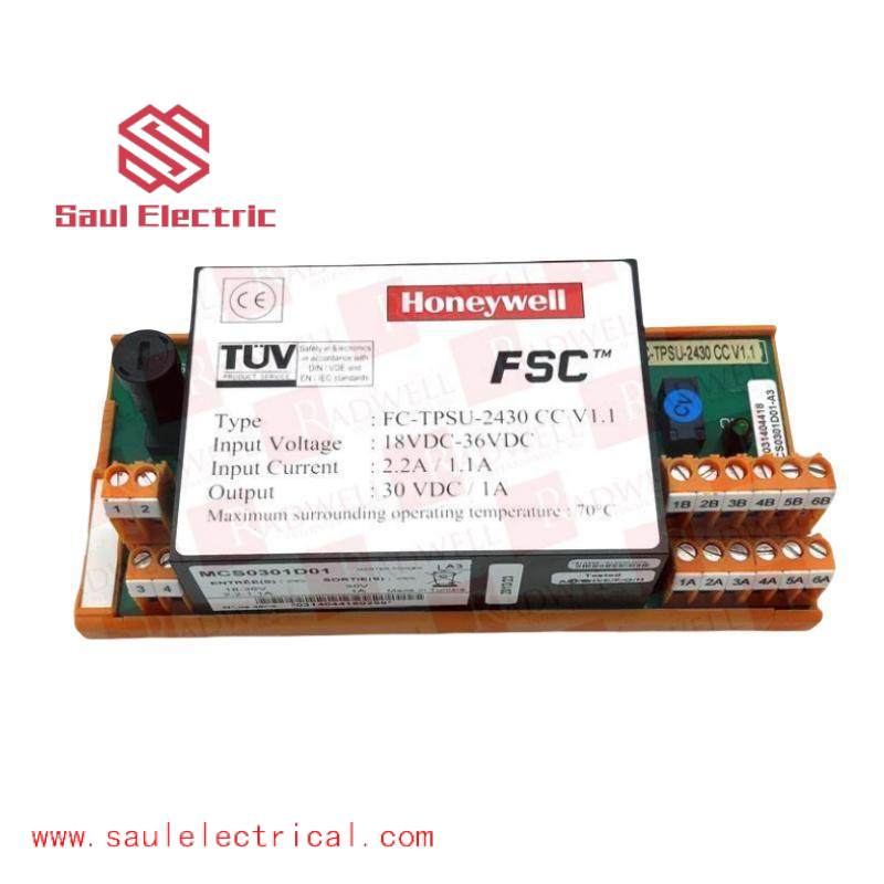 Honeywell FC-TPSU-2430 Safety Manager System Module