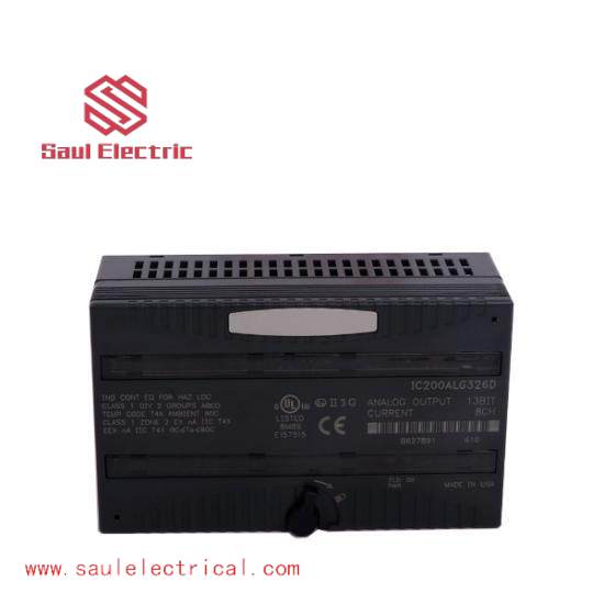 GE Fanuc IC200ALG326  Versamax PLC