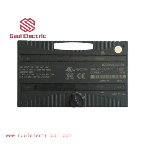 GE FANUC IC200ALG620 Analog Input I/O