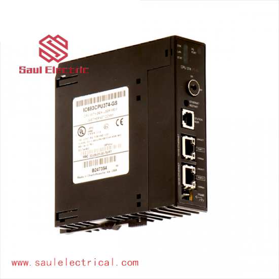 GE FANUC IC693CPU374 TCP/IP Ethernet Communications Module