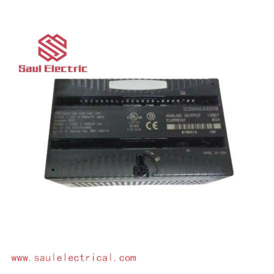 GE IC200ALG262G Analog Current input module