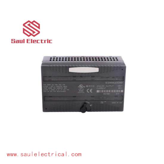 General Electric Fanuc IC200ALG326 Analog Output Module