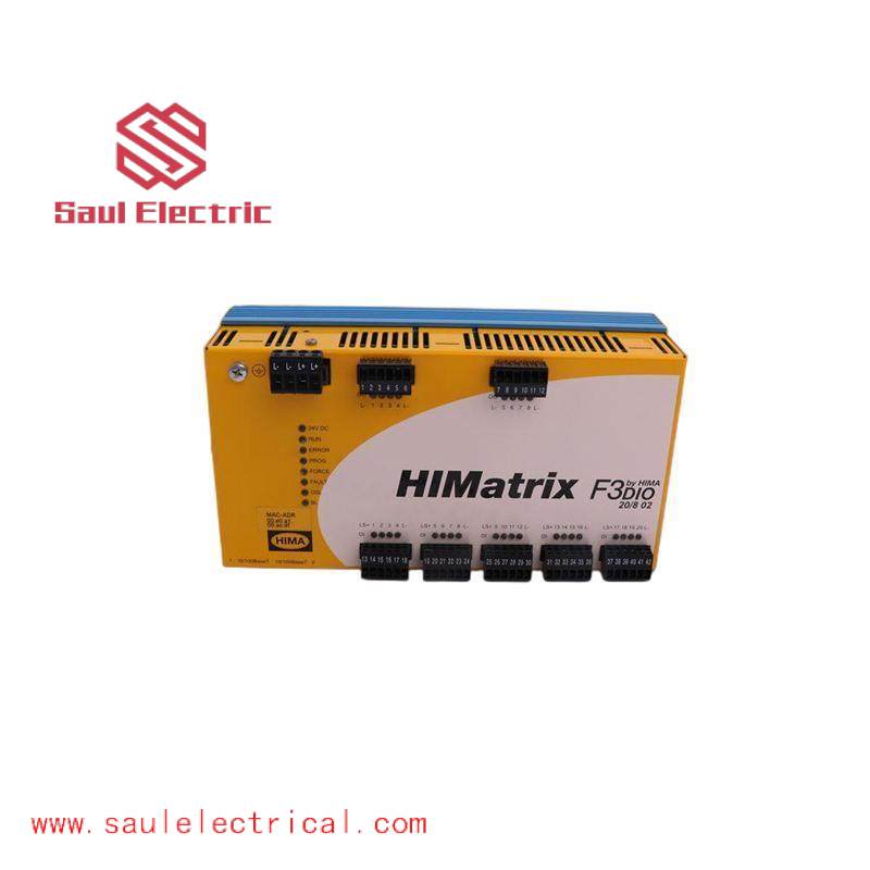 HIMA F3 DIO 20/8 02 F3DIO20/802 Remote I/O Module