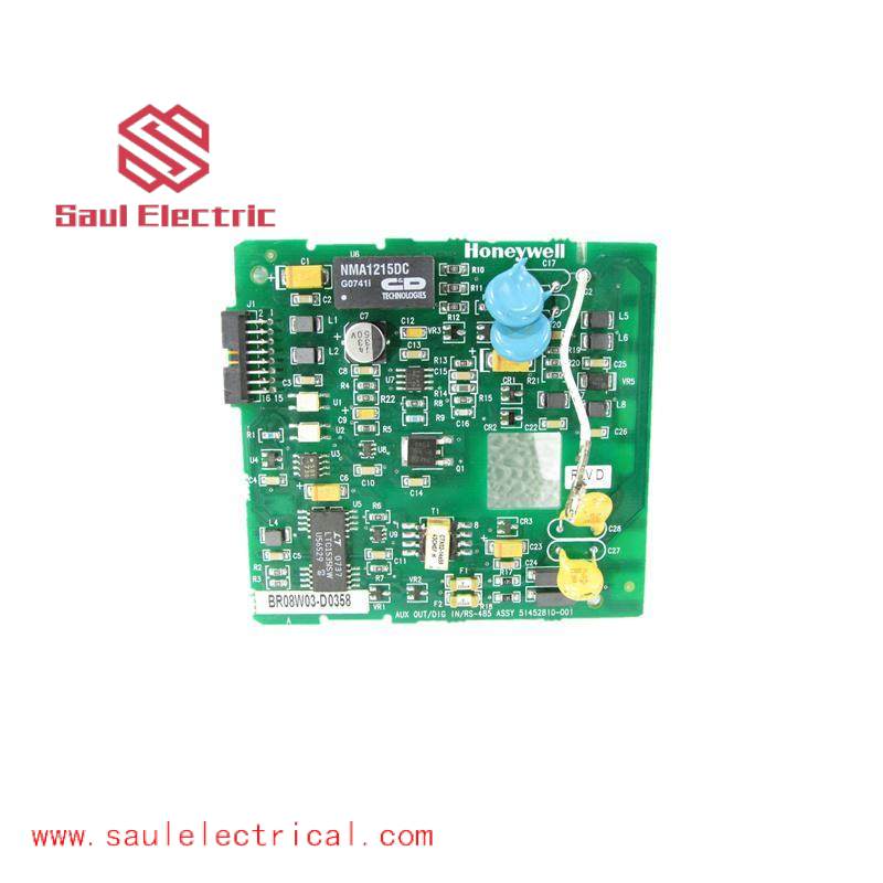 Honeywell 51452810-001 Auxiliary Output / Input Board Circuit