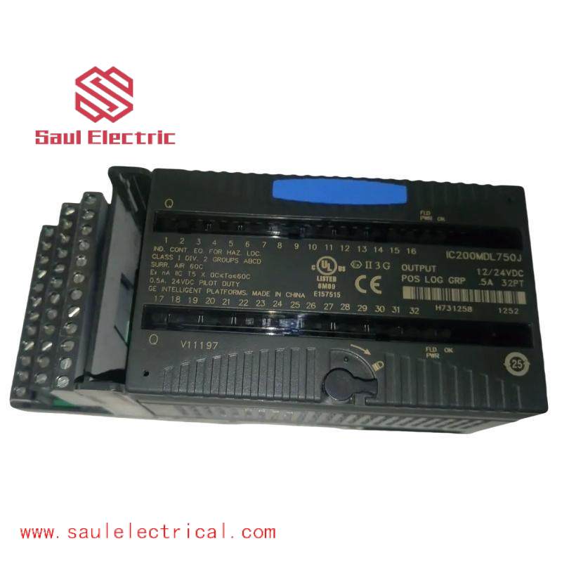 GE IC200MDL750J VersaMax output module