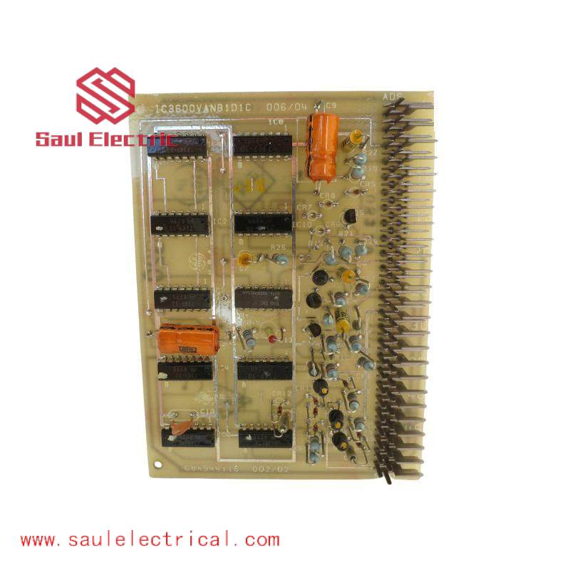 GE IC3600VANB1D1C Control PLC Annunciator Board