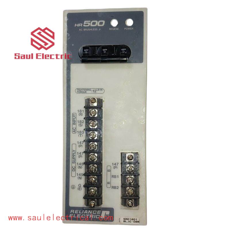 RELIANCE ELECTRO HR500 BLJC-08R 5RD1601 Servo Drive