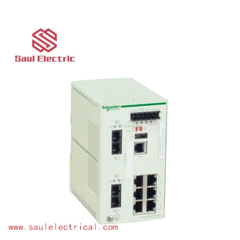 Schneider TCSESM083F2CU0 Switch, 8 Ports