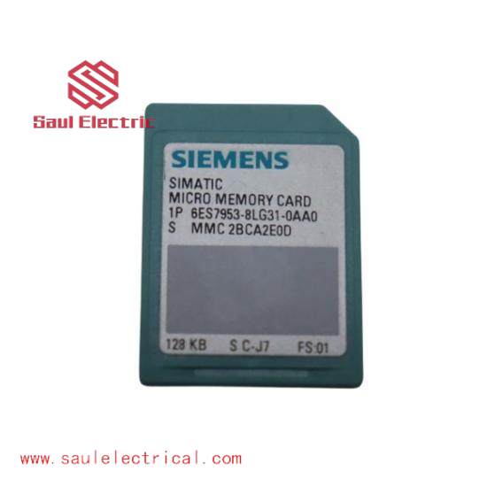 Siemens 6ES7 953-8LG31-0AA0  Micro Memory Card