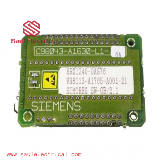 Siemens 6RX1240-0AS76 SOFTWARE MODULE