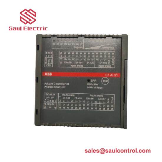 07AI91 WT91 GJR5251600R0202  Analog Input Module  ABB