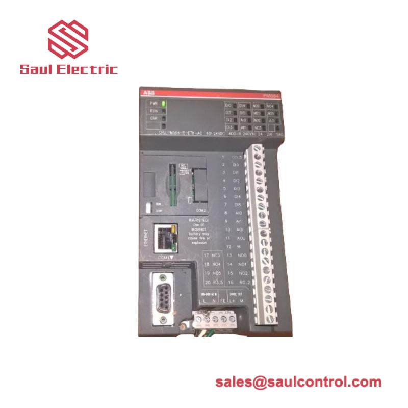 ABB PM564-R-ETH A0 PLC Central Processing Unit