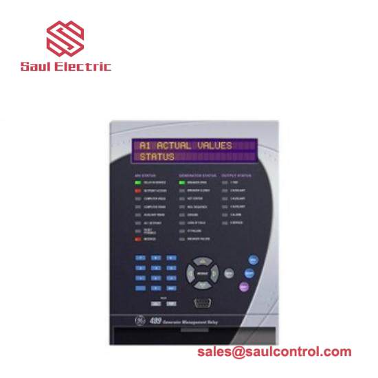 GE Fanuc SR489-P5-HI-A20 Motor Protection System