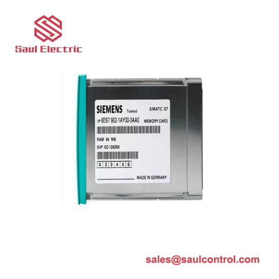 Siemens 6ES7952-1AS00-0AA0 RAM Memory Card