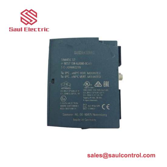 Siemens 6ES7 134-6JD00-0CA1  Analog Input Module