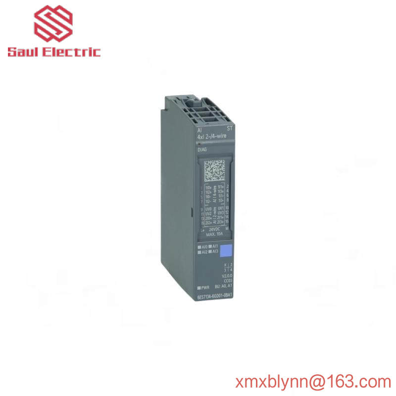 SIEMENS 6ES7134-6GD01-0BA1 ANALOG INPUT MODULE