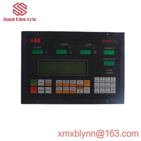 ABB 3DDE300410 CMA 130 Display Front Panel