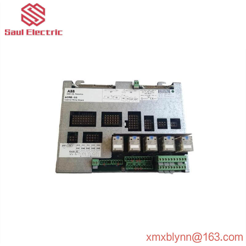 ABB ACRB-03 3HNE08250-1 Safety Cabinet Relay Board