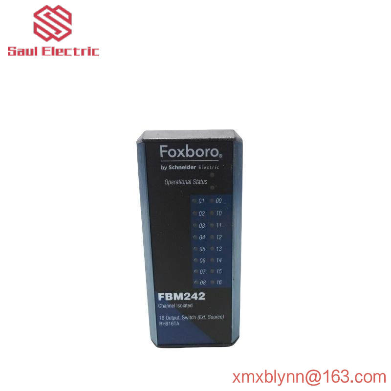 FOXBORO FBM242 RH916TA Channel Isolated 16 Output Switch