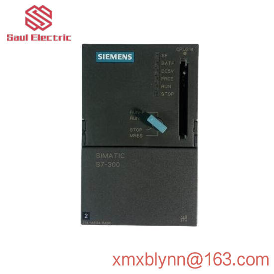 Siemens 6ES7 314-1AE04-0AB0  CPU 314 Central Processing Unit