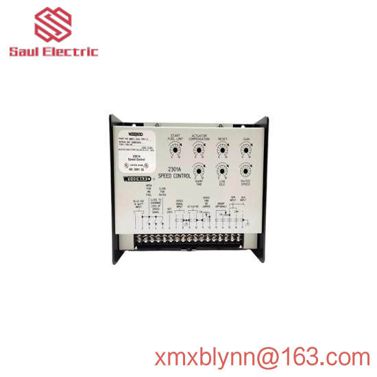 WOODWORD 2301A 9907-014 SPEED CONTROL