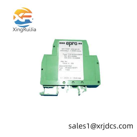 Emerson CON041/913-030/SF EPRO Eddy current signal converter