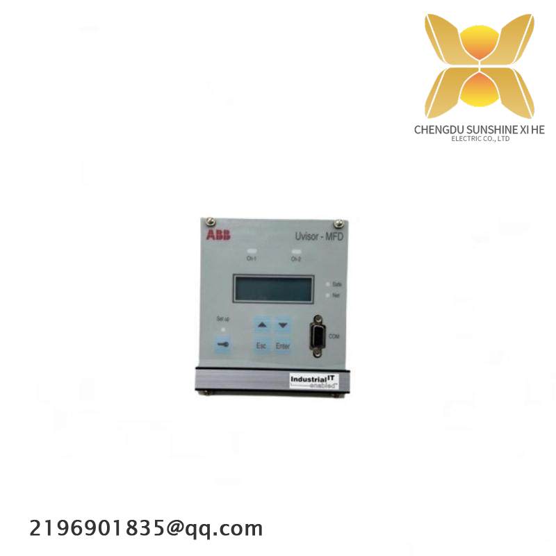 ABB EC-BOM-G009HLA012 Uvisor MFD Control Unit