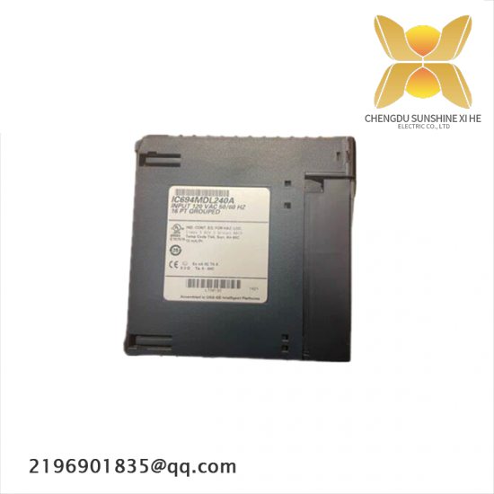 GE FANUC IC694MDL240A 120 Volt AC Input Module