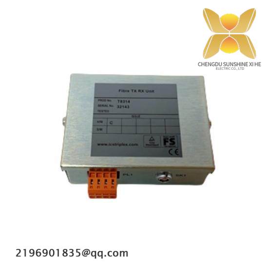 T8314  ICS Triplex  Trusted Fiber TX RX Unit