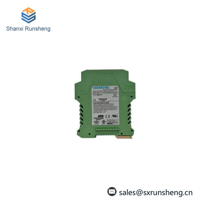 SIEMENS 16804-42 EIM ELECTRICAL INTERFACE MODULE