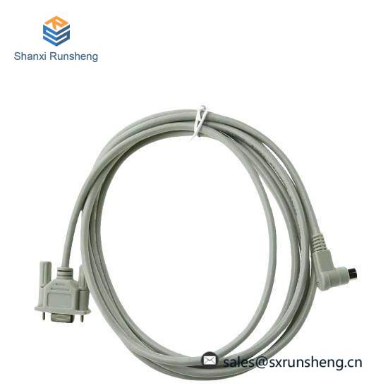 1761-CBL-PM02 8-Pin Mini DIN to 9-Pin D Shell RS232 Cable