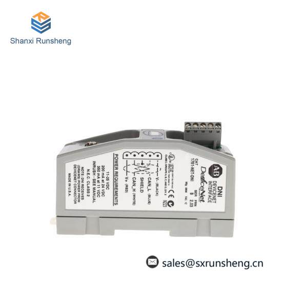 1761-NET-DNI DeviceNet Interface, SLC-500/MLogix/CompactLogix