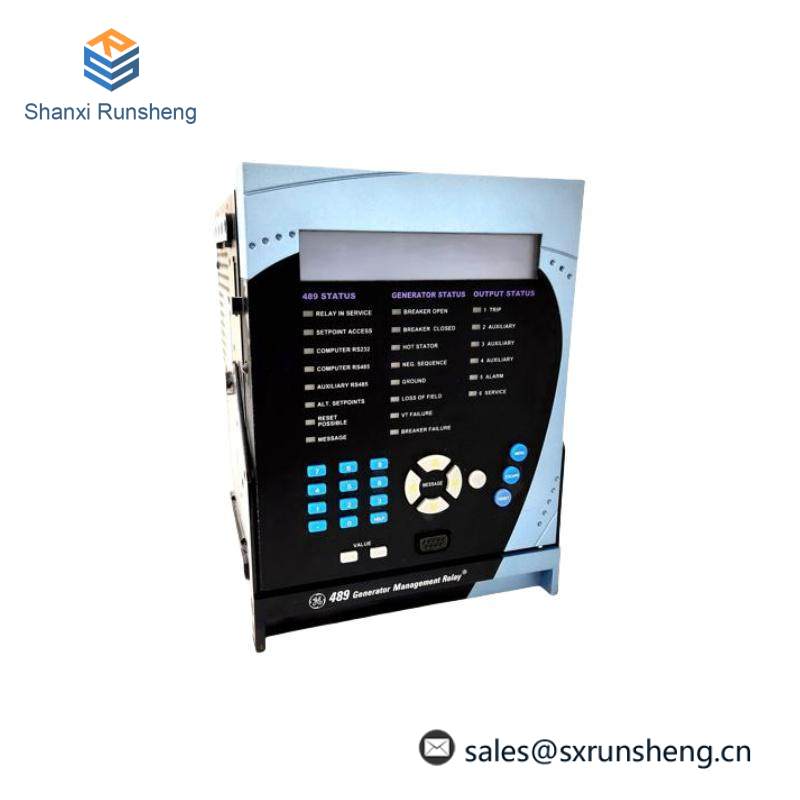 GE 489-P5-HI-A20-E Generator management relay module