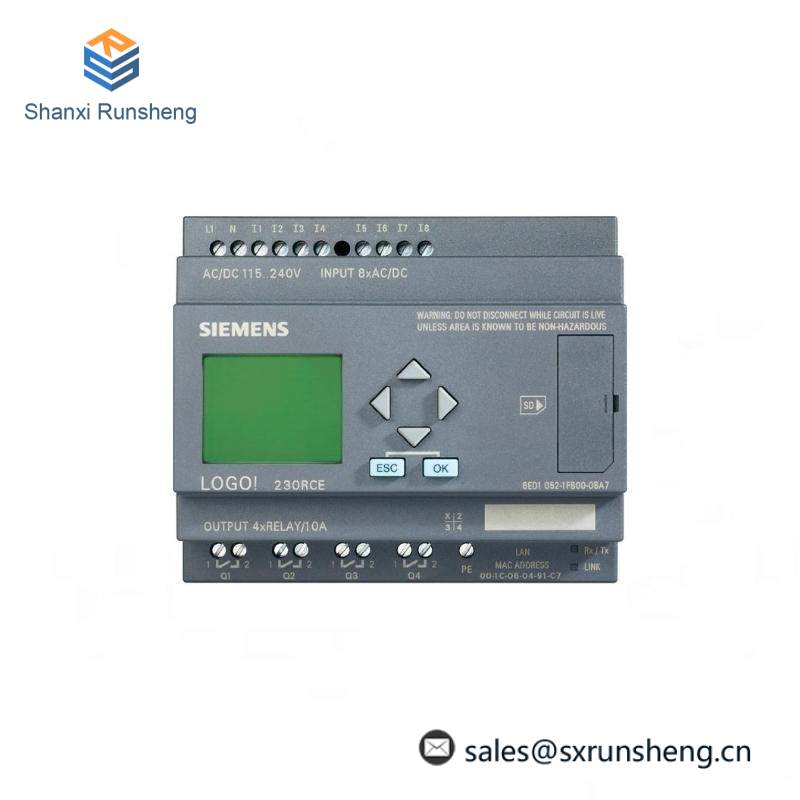 SIEMENS 6ED1052-1MD00-0BA7 Logic Module Display 12/24VDC