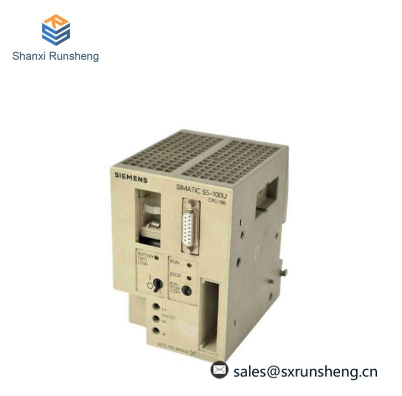 SIEMENS 6ES5100-8MA02 CPU 100 Central processing unit