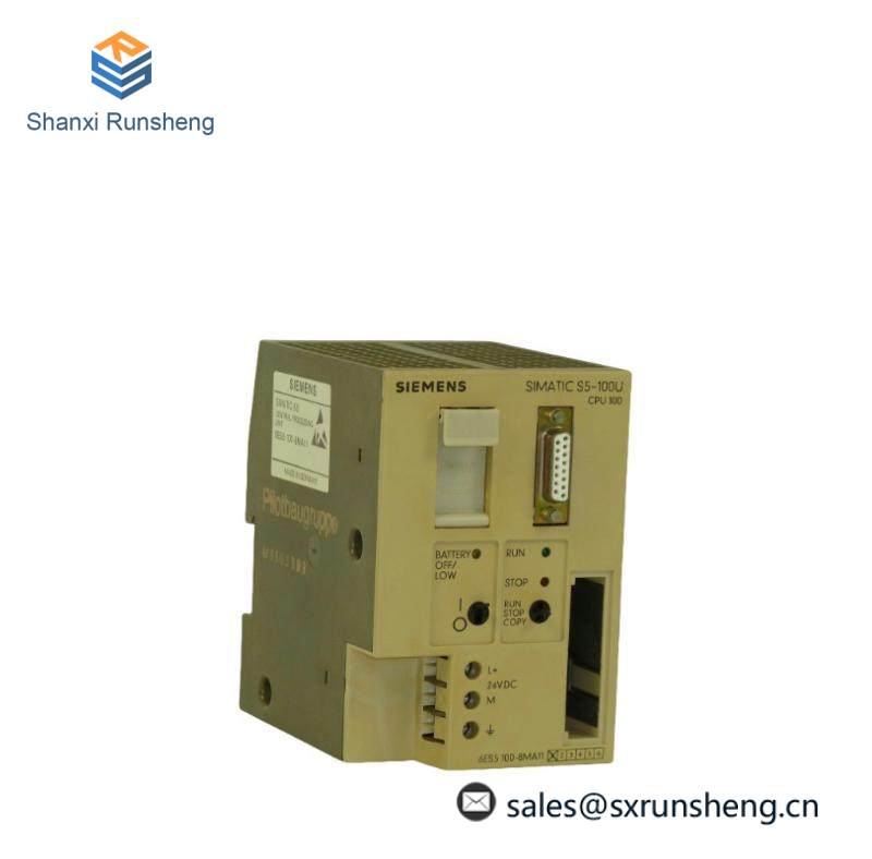 SIEMENS 6ES5100-8MA11 CPU 100 Processor Module