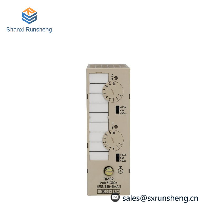 SIEMENS 6ES5380-8MA11 Timer Module