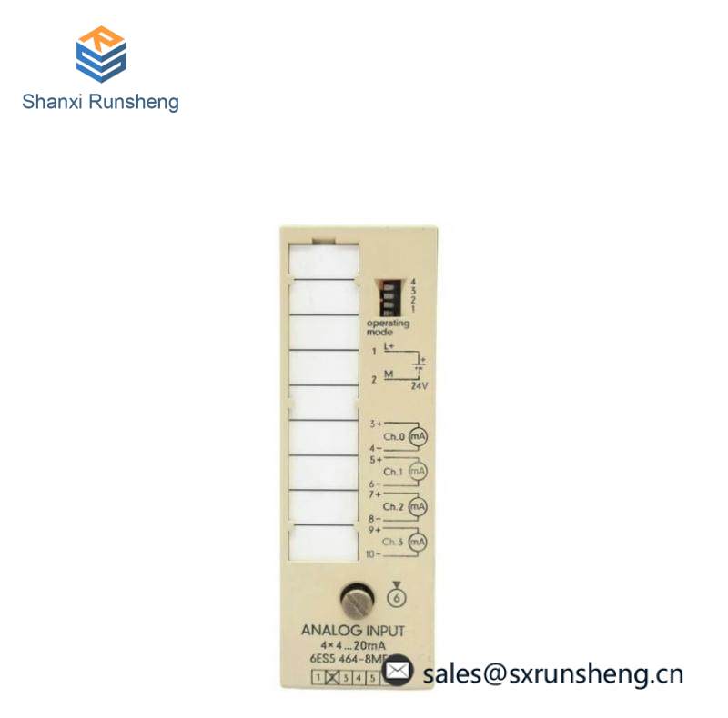 SIEMENS 6ES5464-8ME11 Analog Input Module