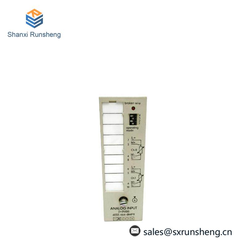 SIEMENS 6ES5464-8MF11 Analog Input Module