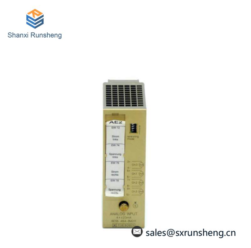 SIEMENS 6ES5464-8MF21 Analog Input Module