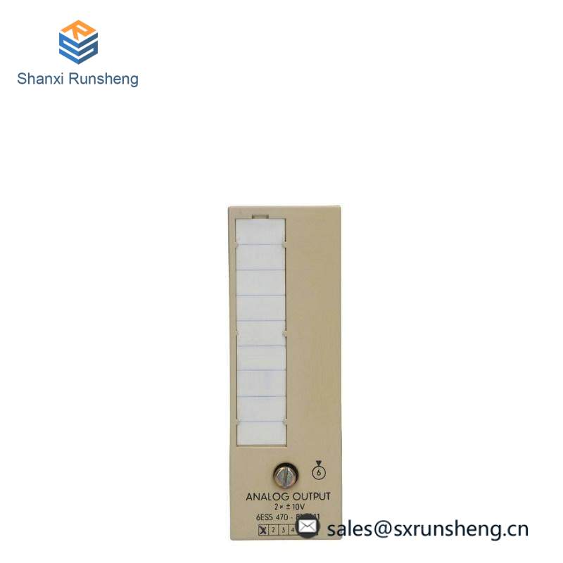 SIEMENS 6ES5470-8MA11 Analog Output Module