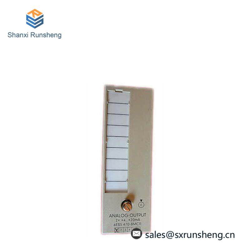 SIEMENS 6ES5470-8MC11 Analog Output Module