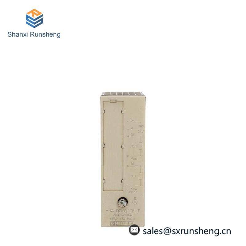 SIEMENS 6ES5470-8MC12 Analog Output Module