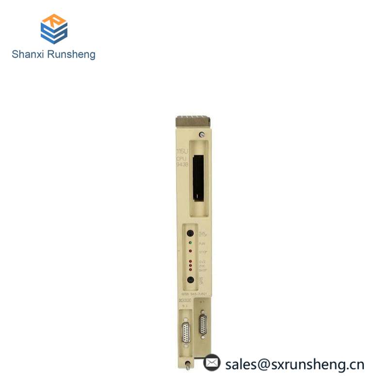 SIEMENS 6ES5943-7UB21 CPU943B Processor Module