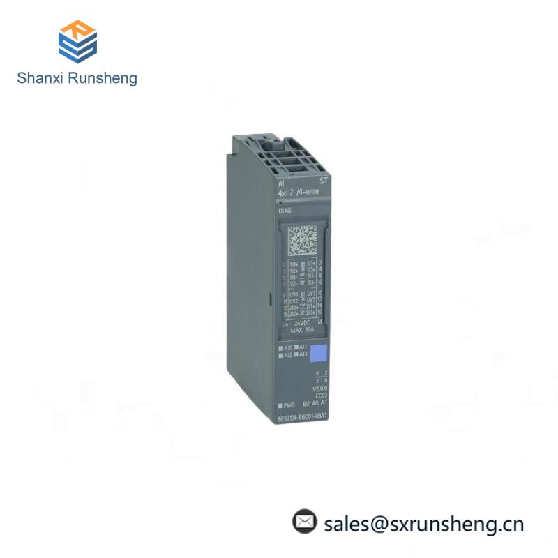 SIEMENS 6ES7134-6GD01-0BA1 ANALOG INPUT MODULE